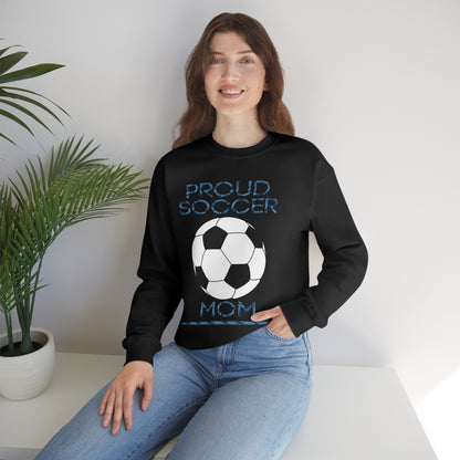 Proud-Soccer mom Crewneck Sweatshirt