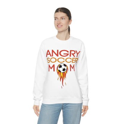 Angry soccer mom Crewneck Sweatshirt