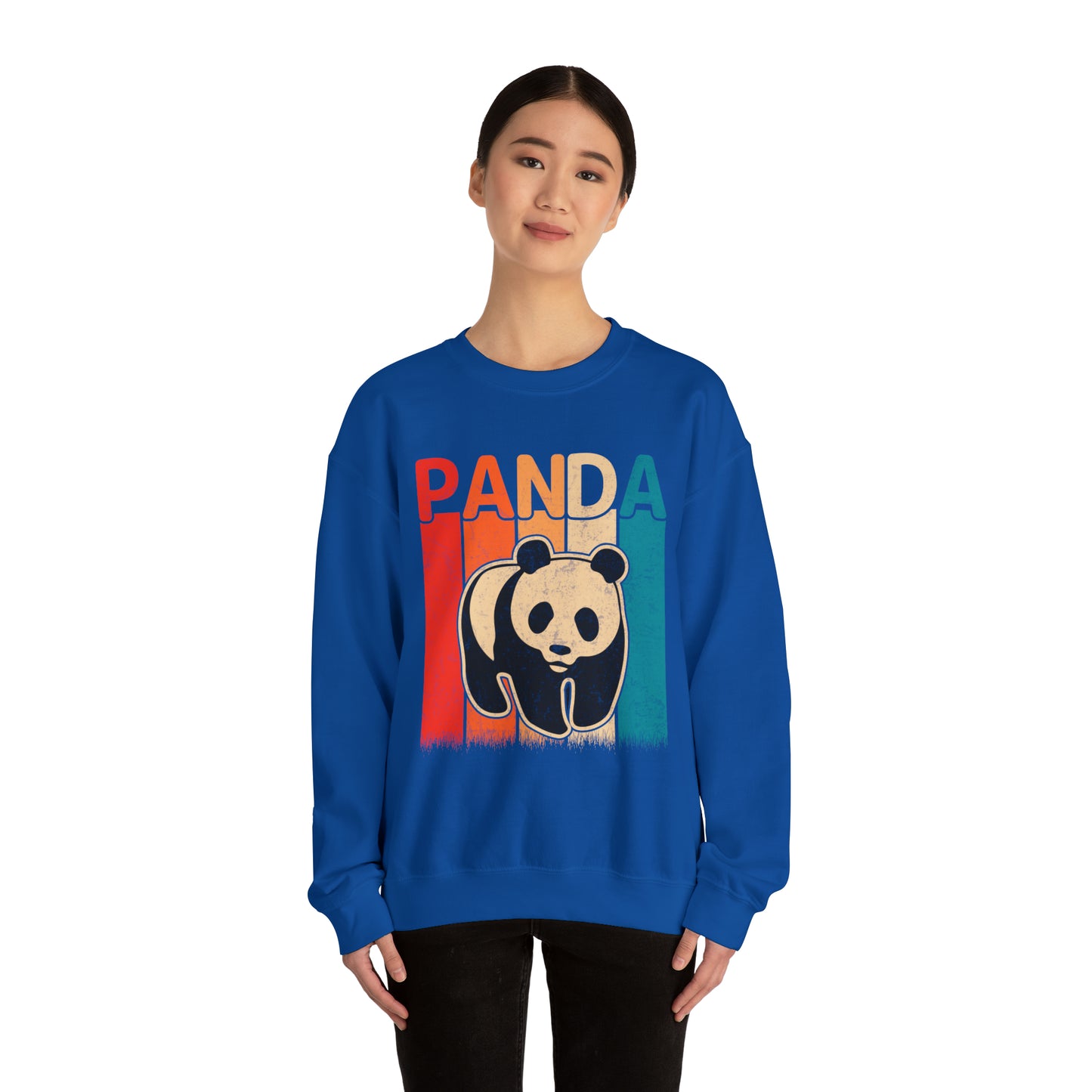 Vintage Panda Crewneck Sweatshirt