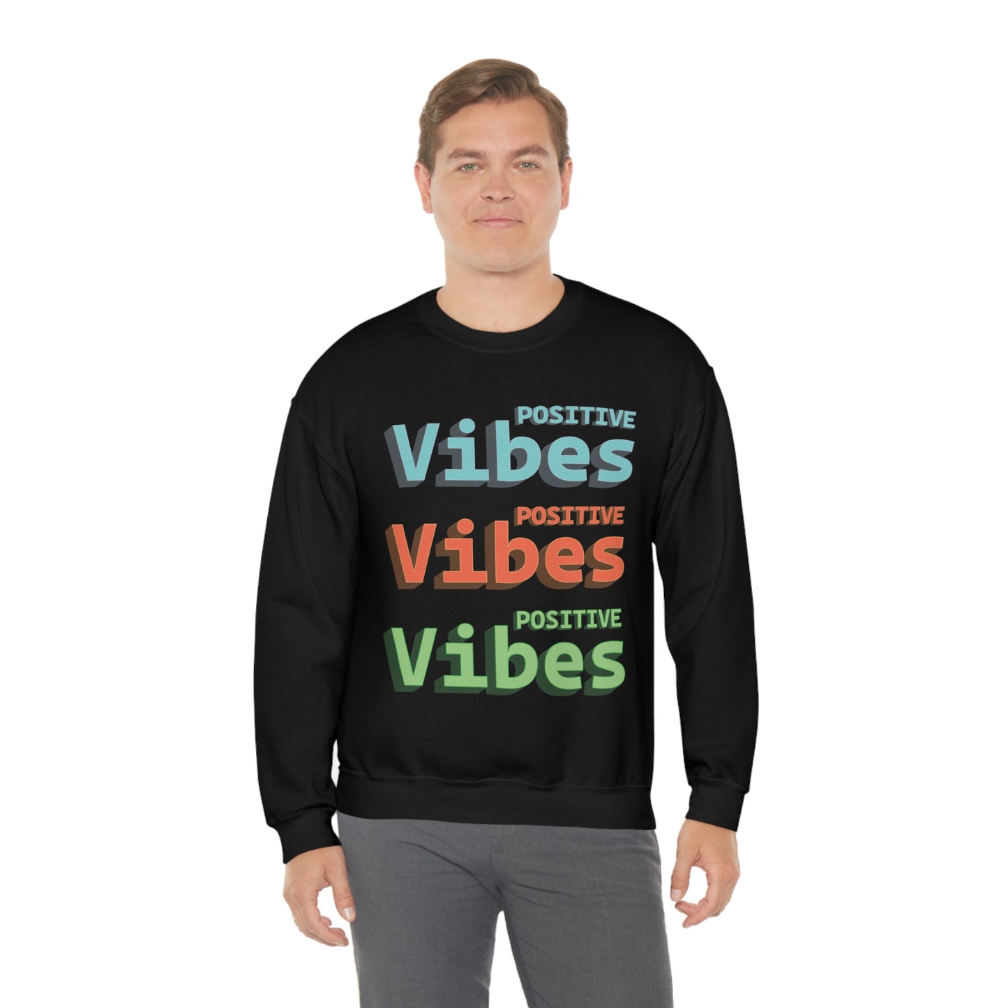 Positive Vibes Crewneck Sweatshirt