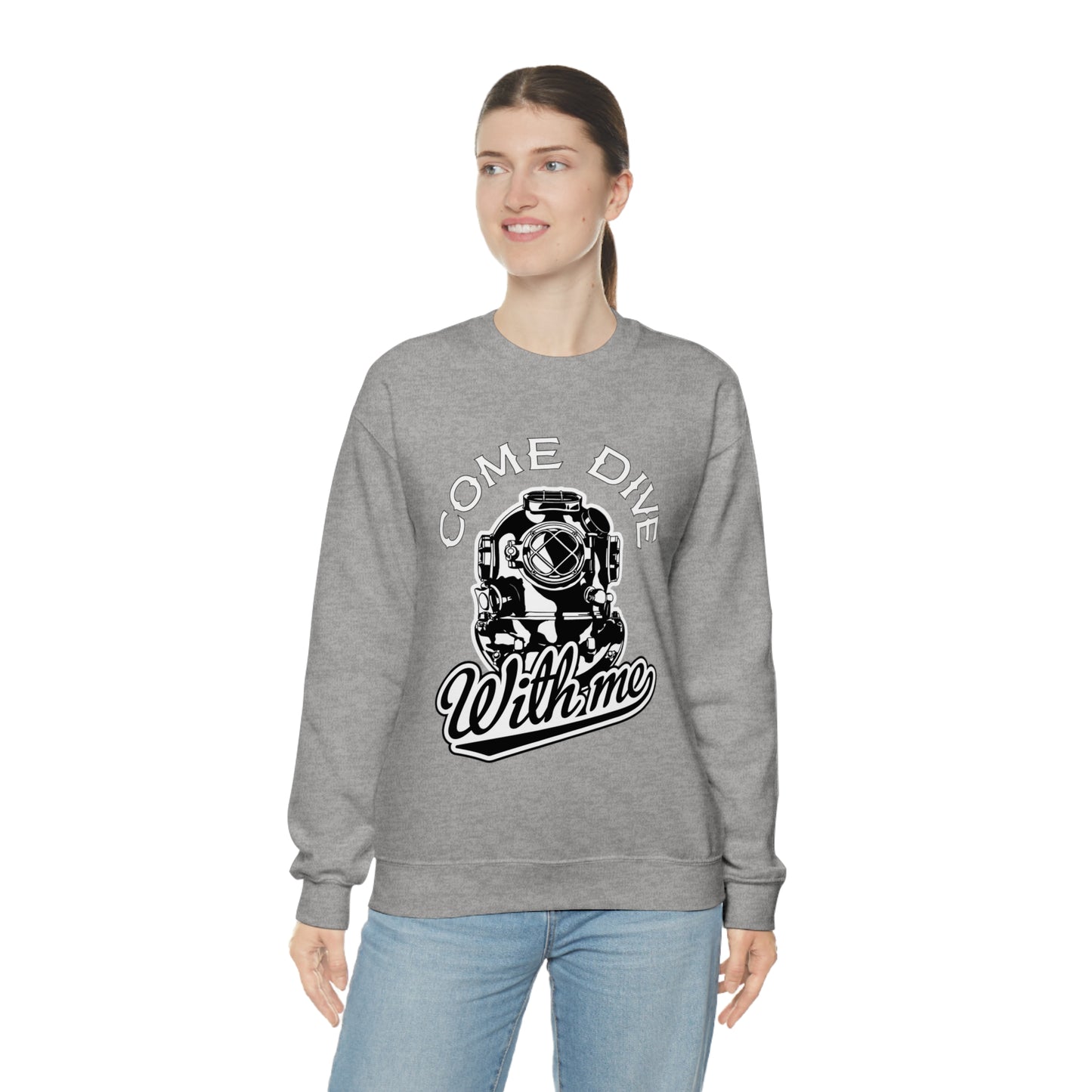 Dive with me Crewneck Sweatshirt