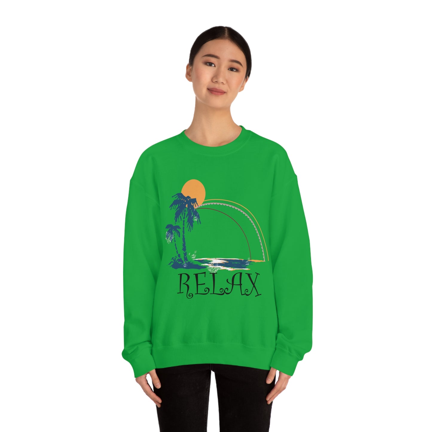 Relax Island Crewneck Sweatshirt