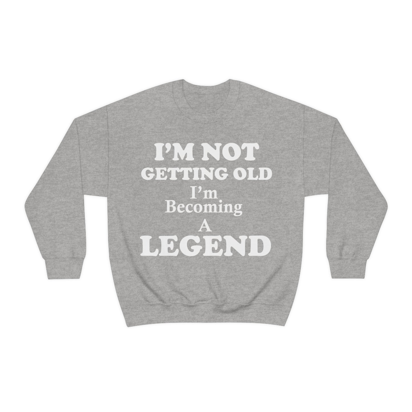 Becoming a legend Crewneck Sweatshirt