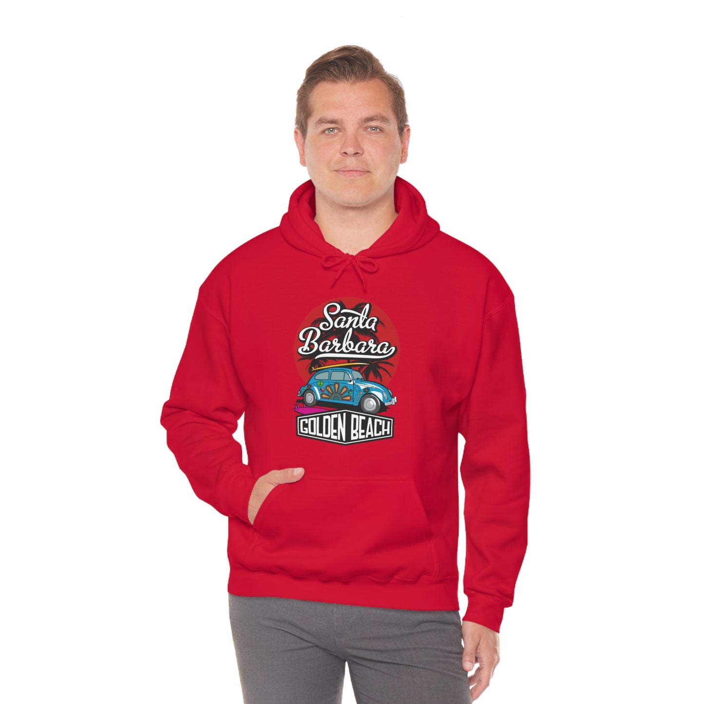 Golden Beach Buggy Hoodie