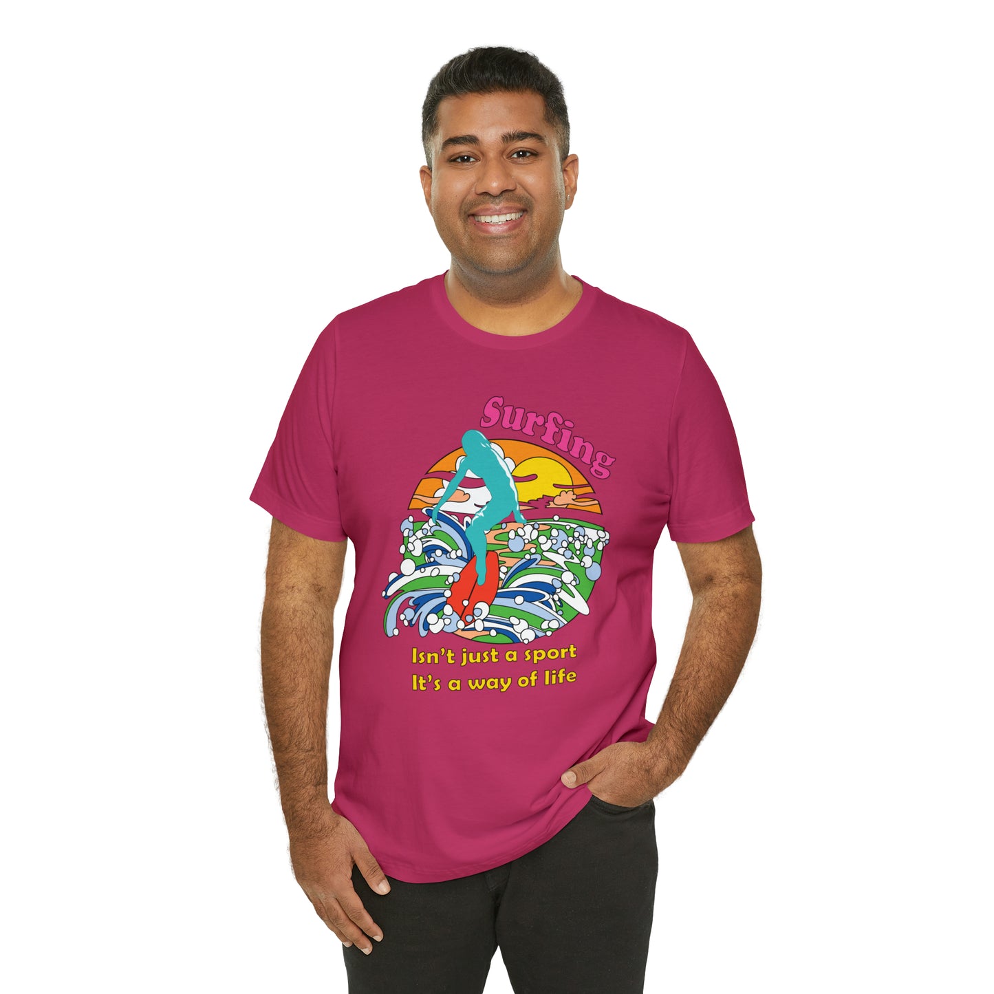 Surfing A Way of Life T-Shirt