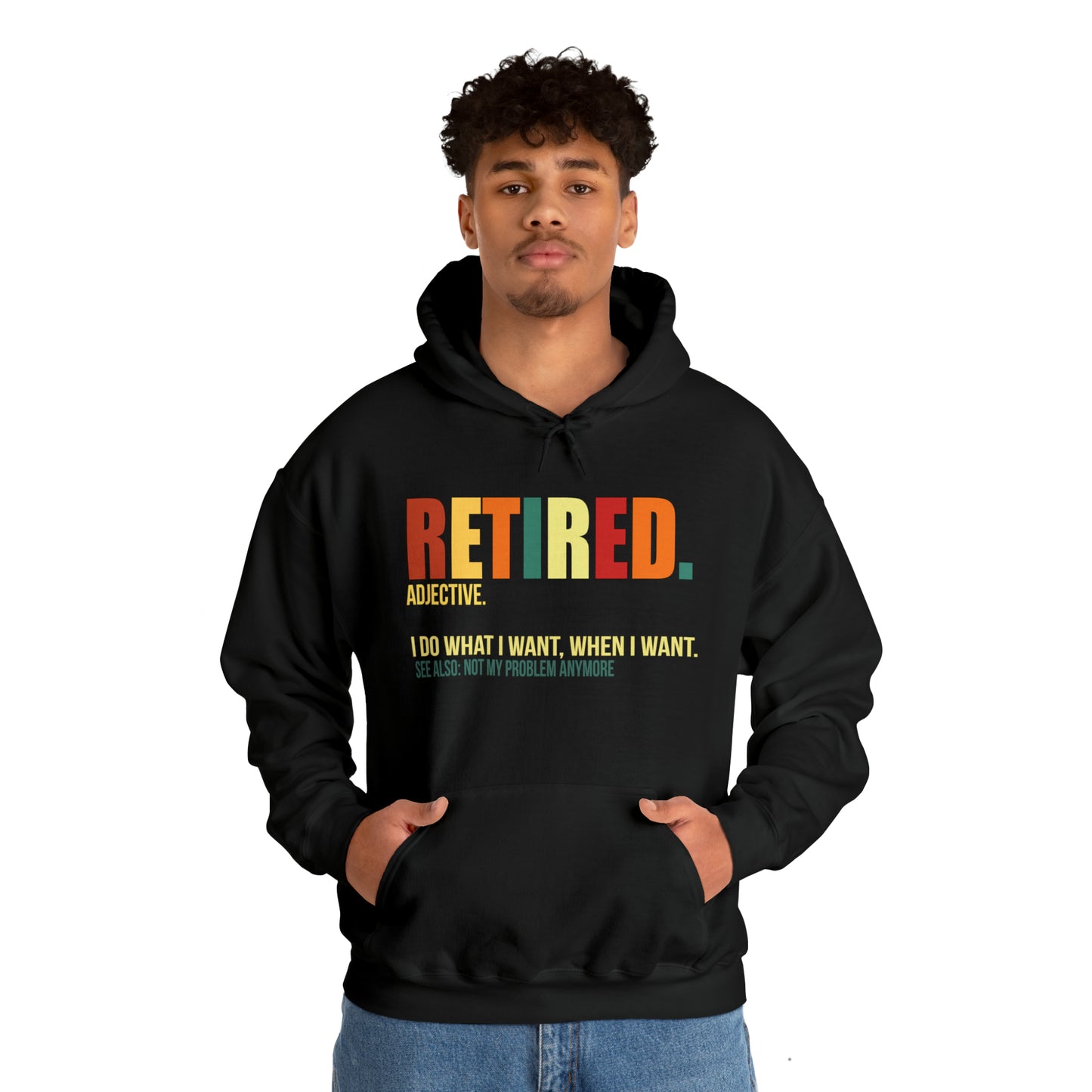 Retired Funny Hoodie