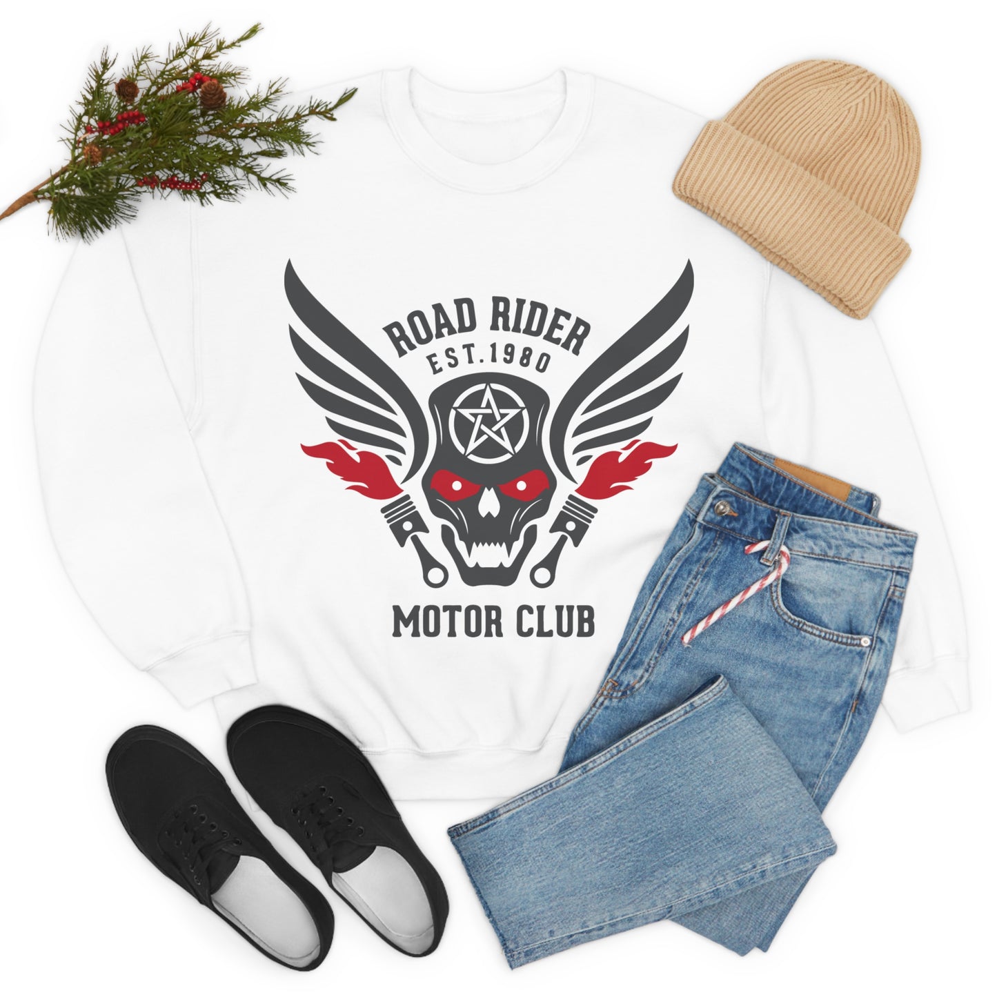 motor club Road rider Crewneck Sweatshirt