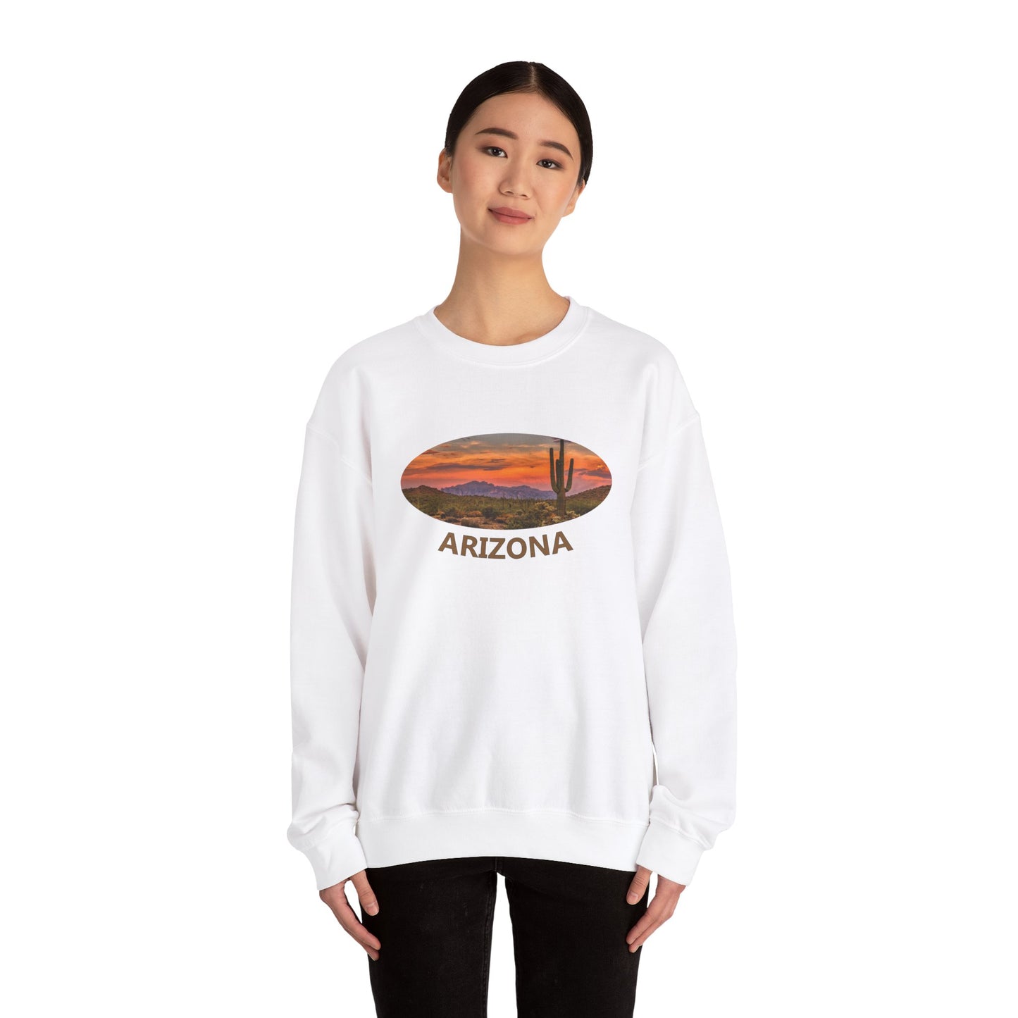 Arizona beautiful desert Crewneck Sweatshirt