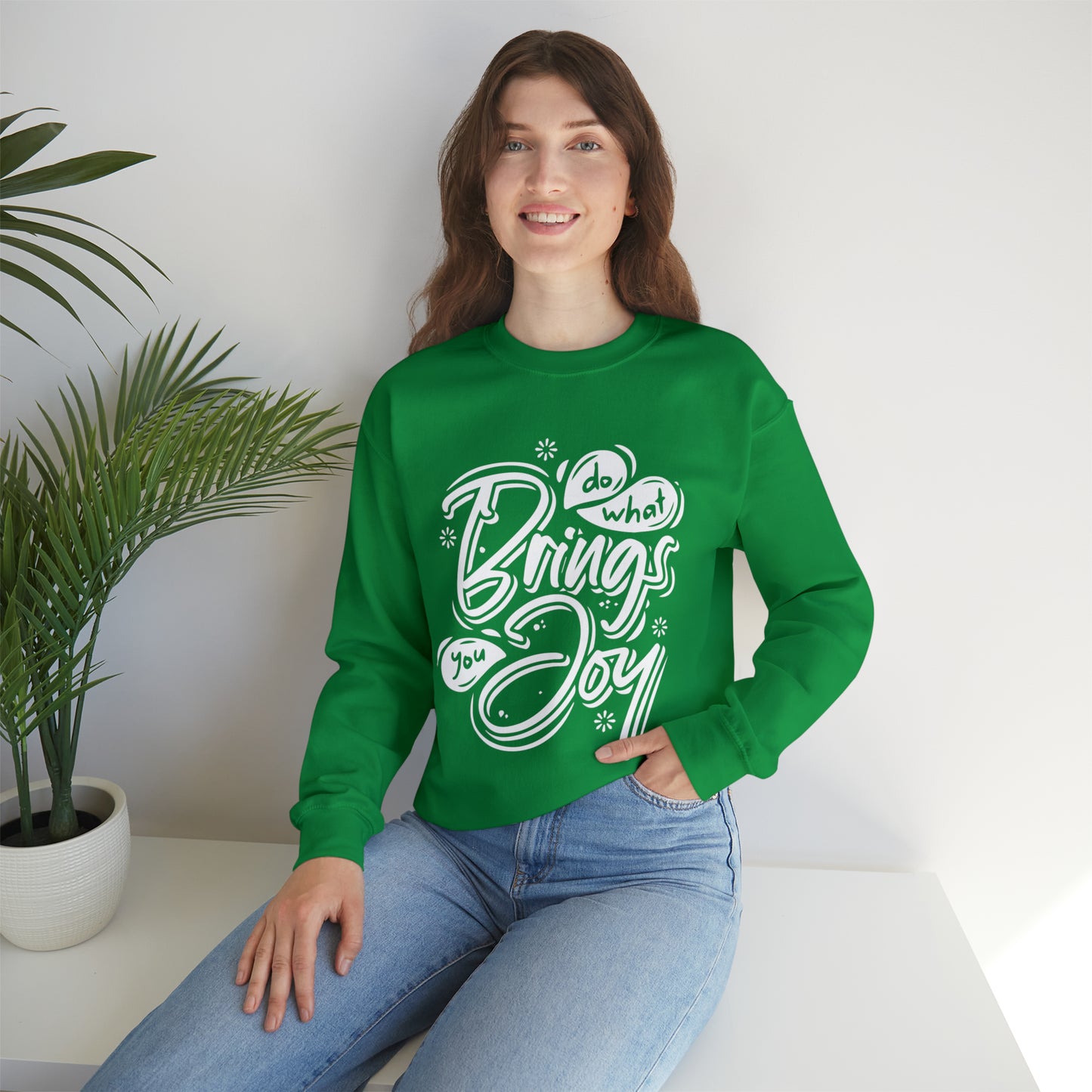 Do what brings you Joy Crewneck Sweatshirt