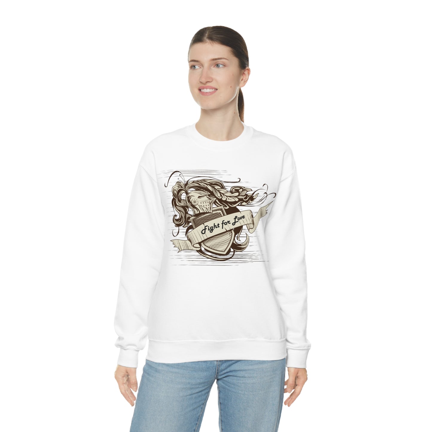 Fight For Love Crewneck Sweatshirt