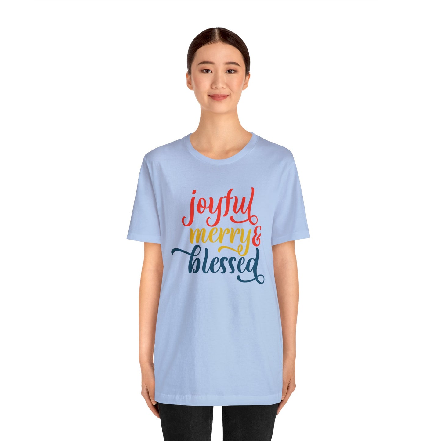 Joyful-Merry-blessed Christmas T-Shirt