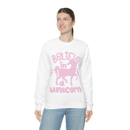 Believe in a unicorn Crewneck Sweatshirt