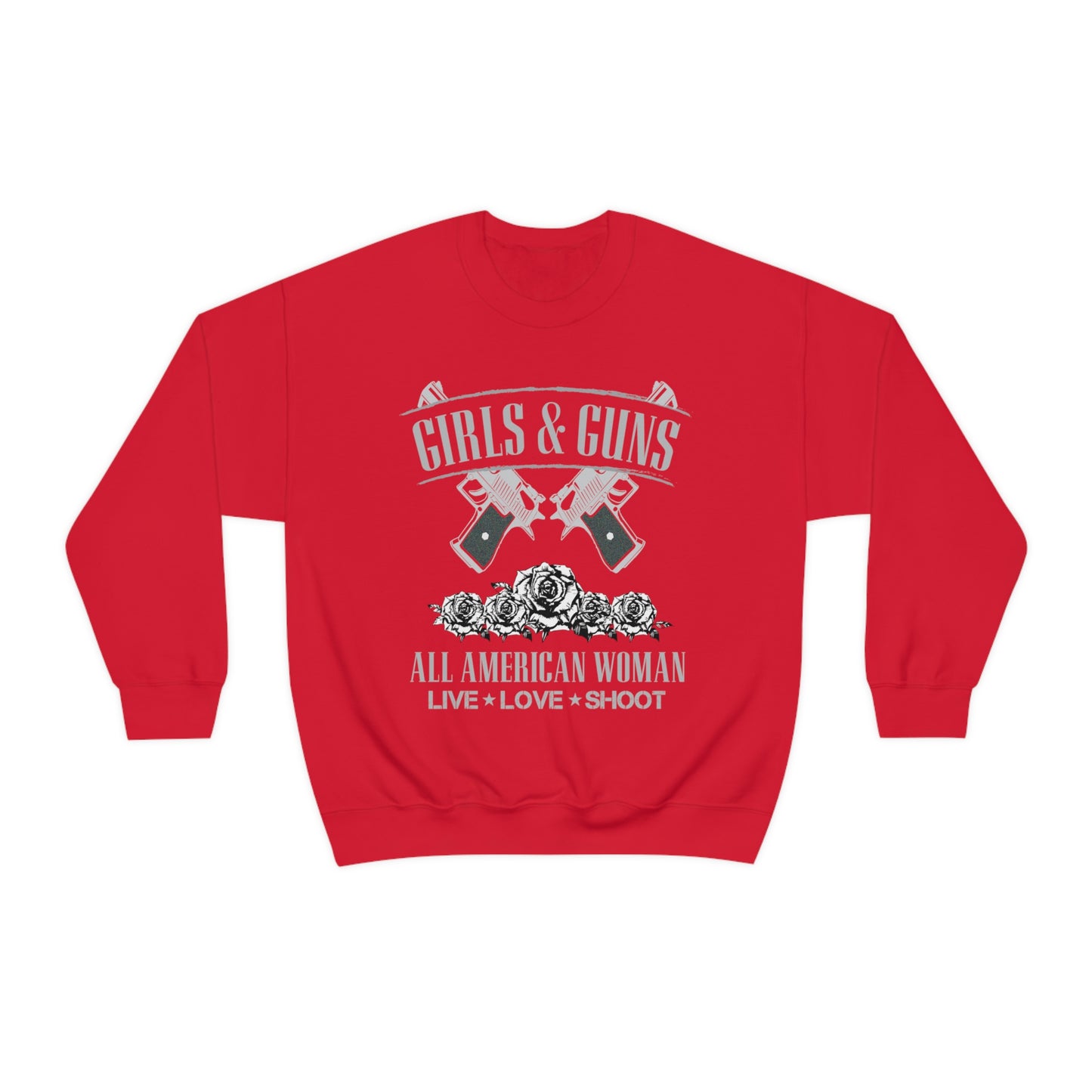 Girls & Guns Crewneck Sweatshirt