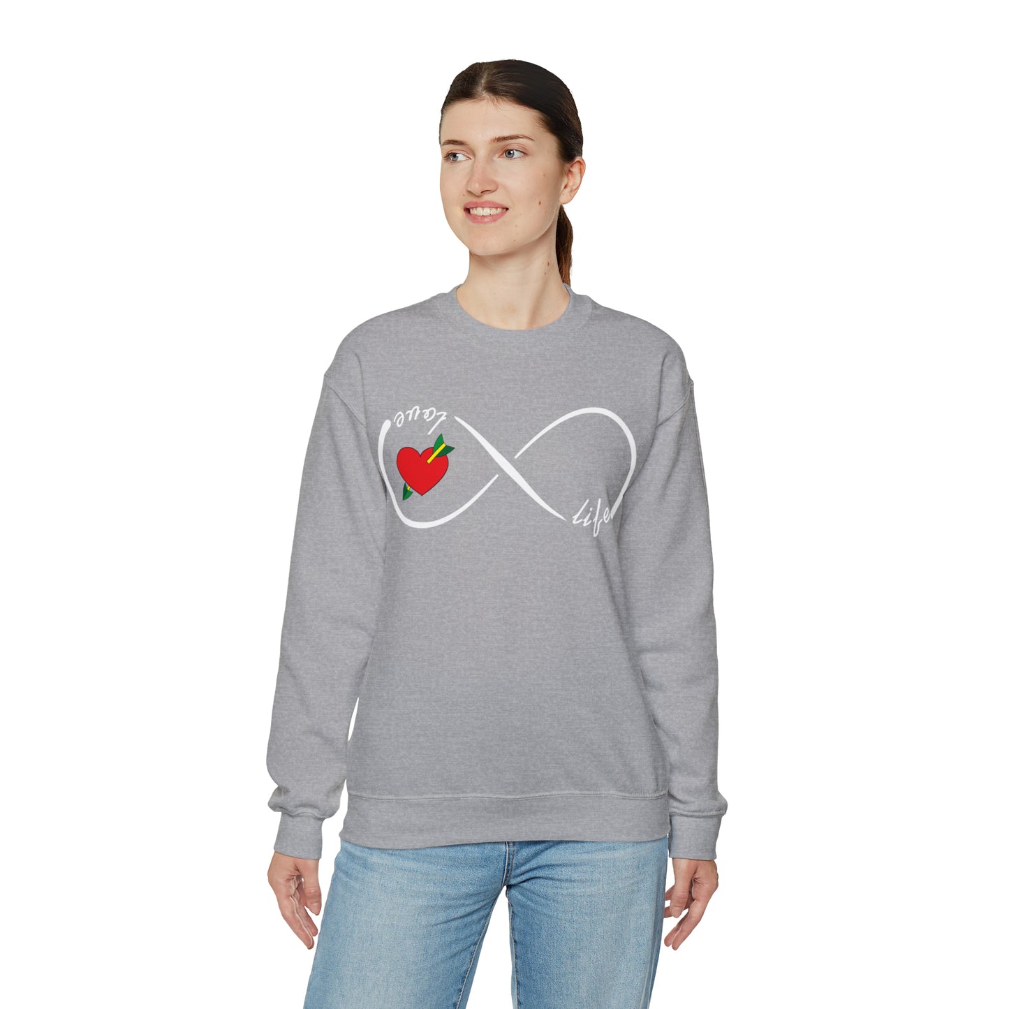 Love life infinity Crewneck Sweatshirt