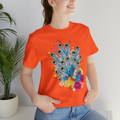 Colorful Peacock T-Shirt