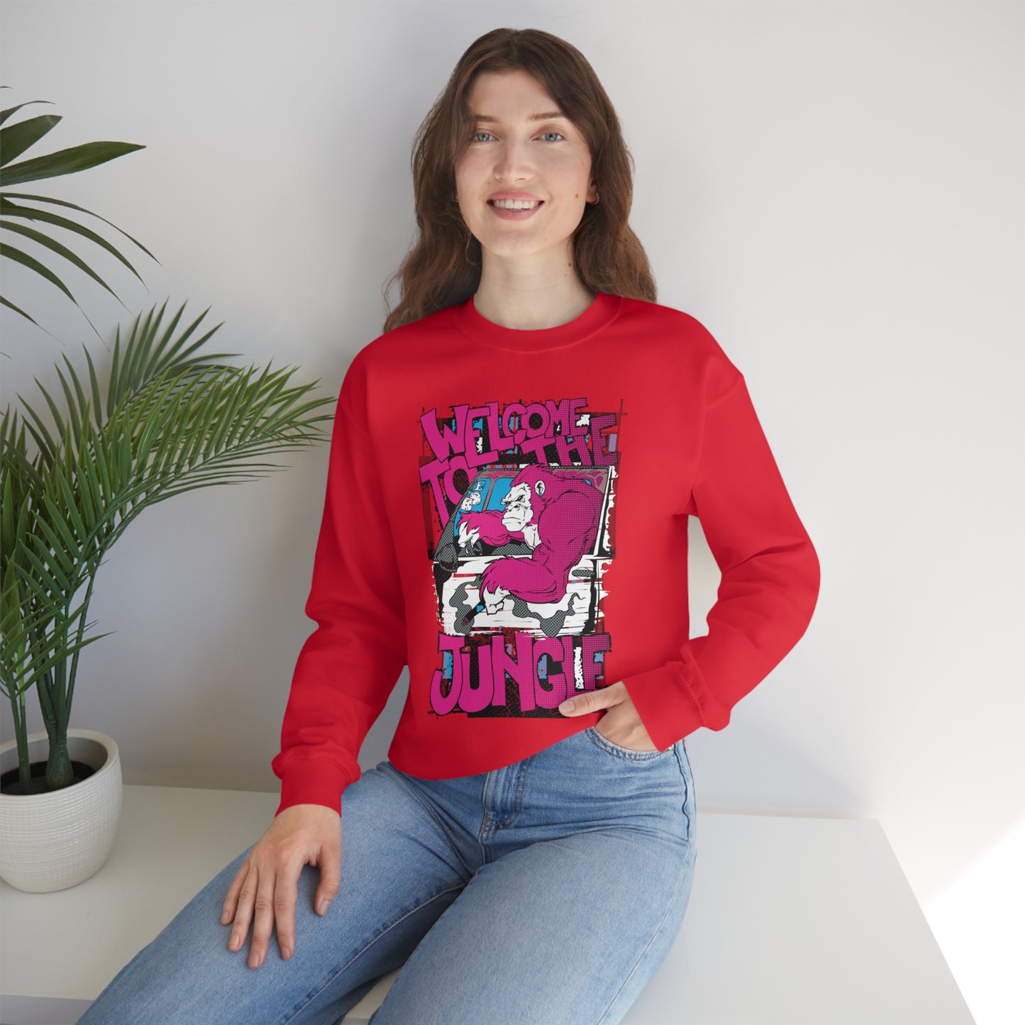 Welcome to the jungle Crewneck Sweatshirt