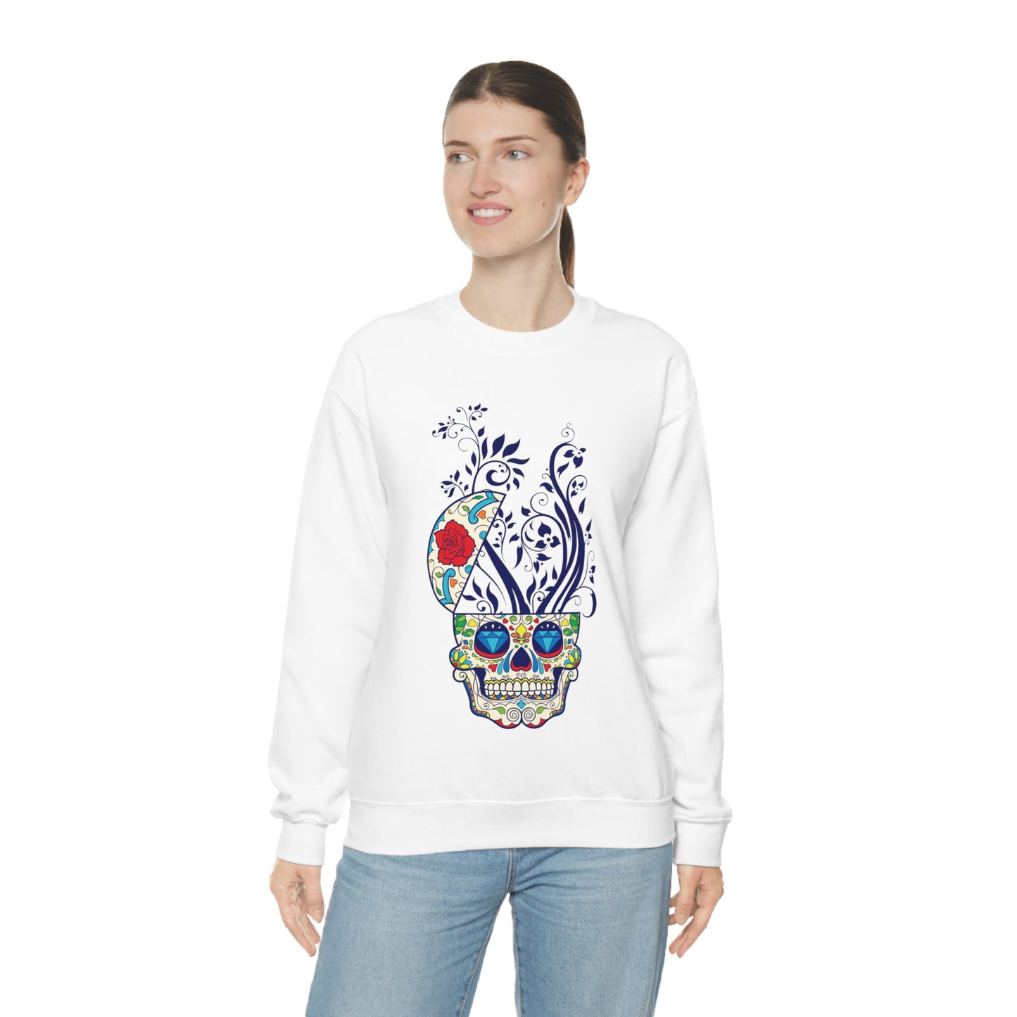 Day of the Dead Plant Crewneck Sweatshirt