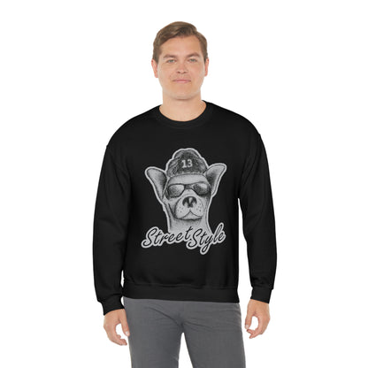 Street_Style Crewneck Sweatshirt