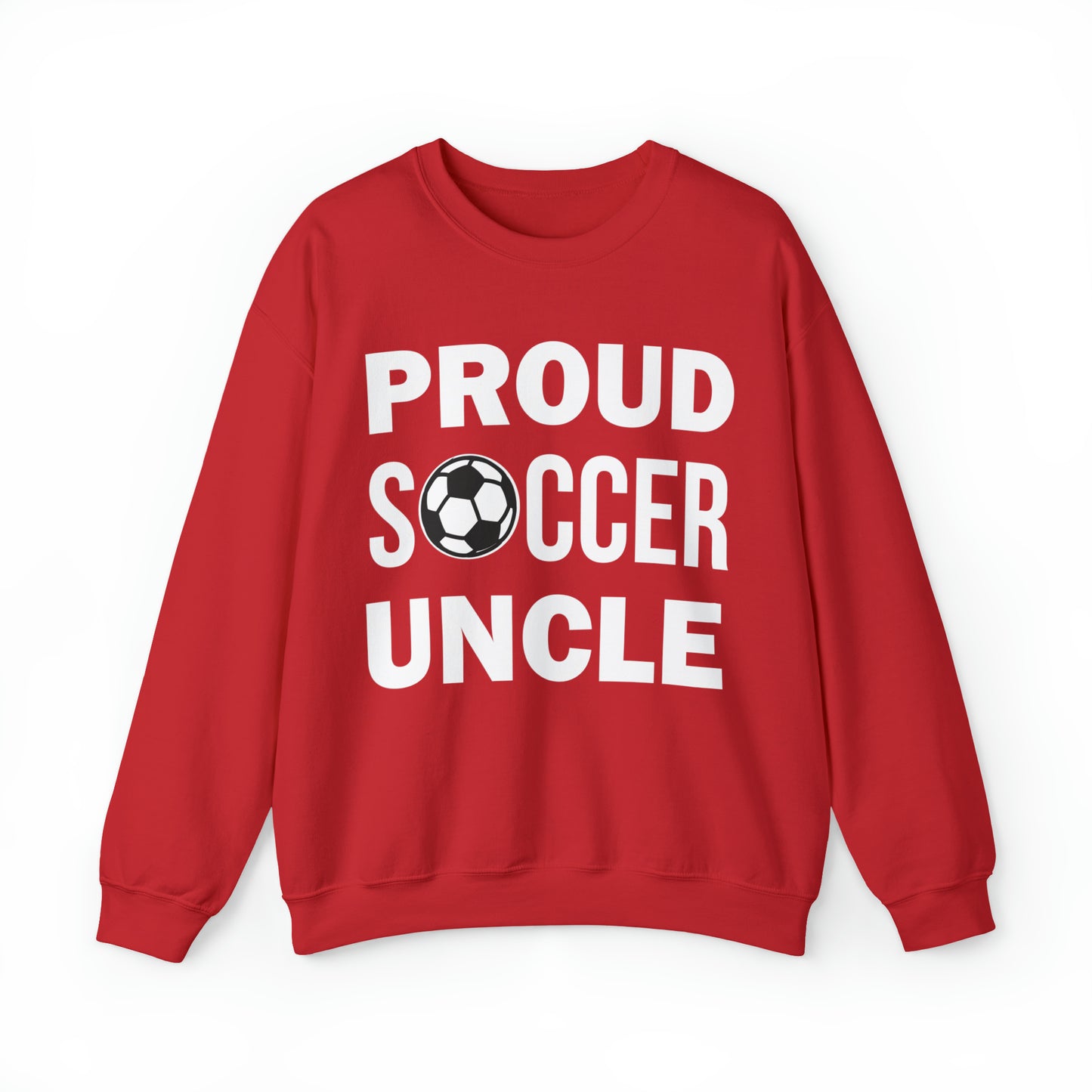 Proud soccer uncle Crewneck Sweatshirt