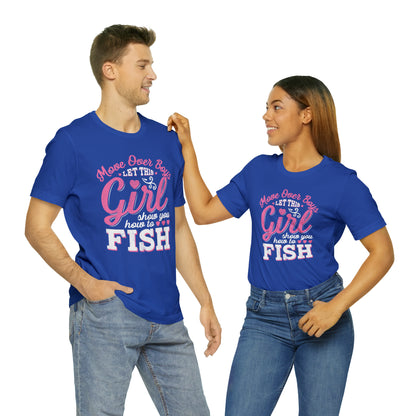 Girl Fishing T-Shirt