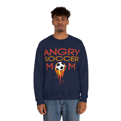 Angry soccer mom Crewneck Sweatshirt