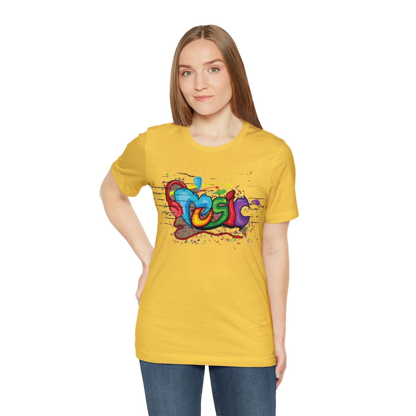 Music colorful graffiti T-Shirt