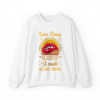 June Queen Crewneck Sweatshirt