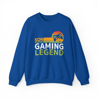 Son Brother and gaming legend vintage Crewneck Sweatshirt