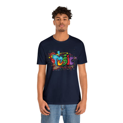 Music colorful graffiti T-Shirt