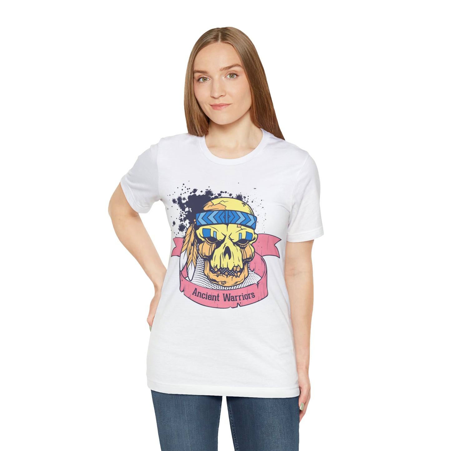 Ancient Warrior Skull Chief T-Shirt