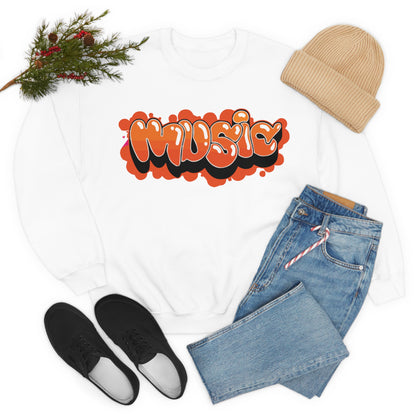 Music graffiti Crewneck Sweatshirt