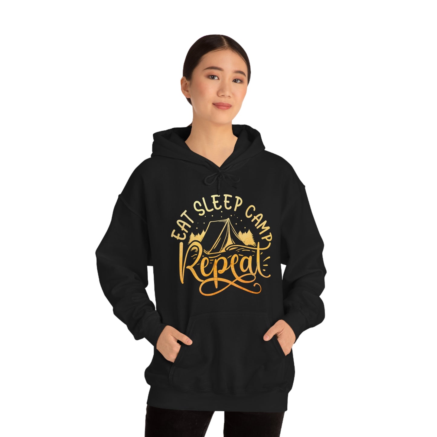 Eat Sleep Camp Repeat Hoodie