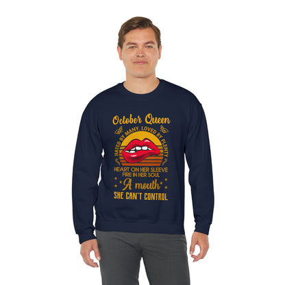 October Queen Crewneck Sweatshirt