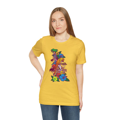 Parrot Jungle Floral T-Shirt