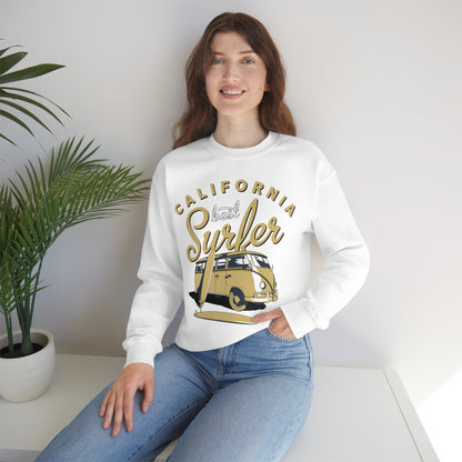 California-Best surfer Crewneck Sweatshirt