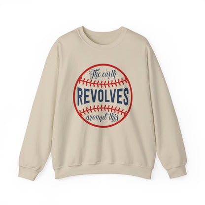 The Earth Revolves Around This Crewneck Sweatshirt