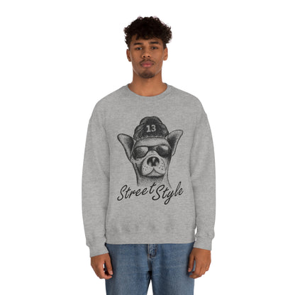 Street Style Crewneck Sweatshirt