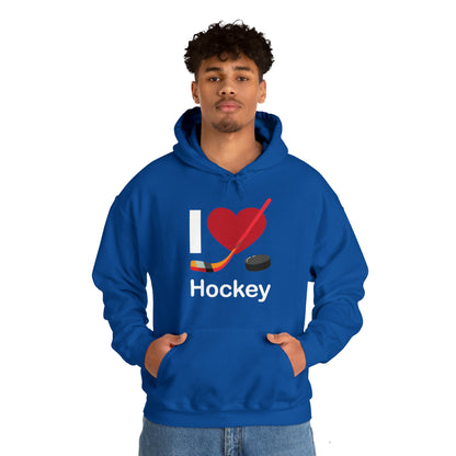 I love hockey Hoodie