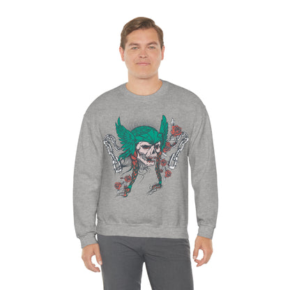 Chained Up Warrior Crewneck Sweatshirt