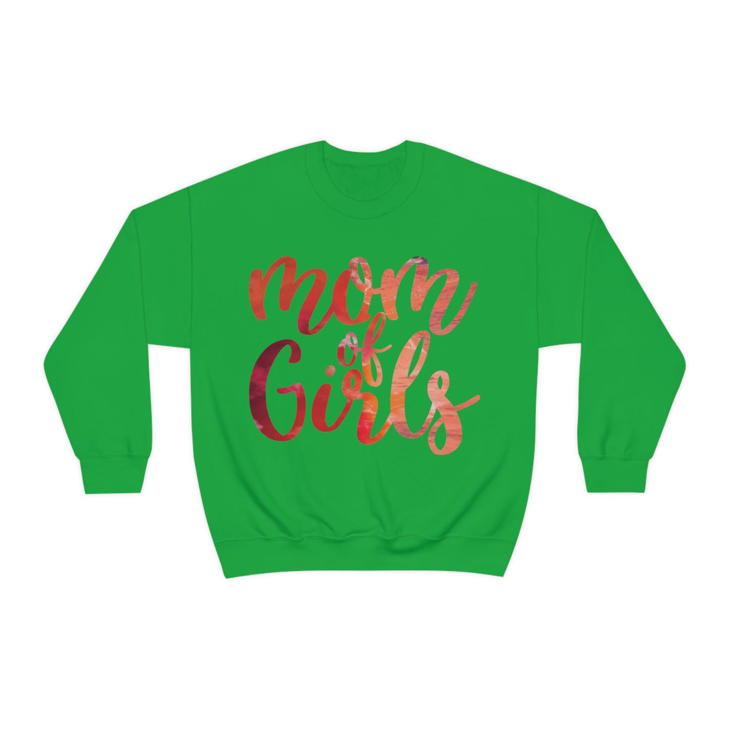 mom of girls Crewneck Sweatshirt