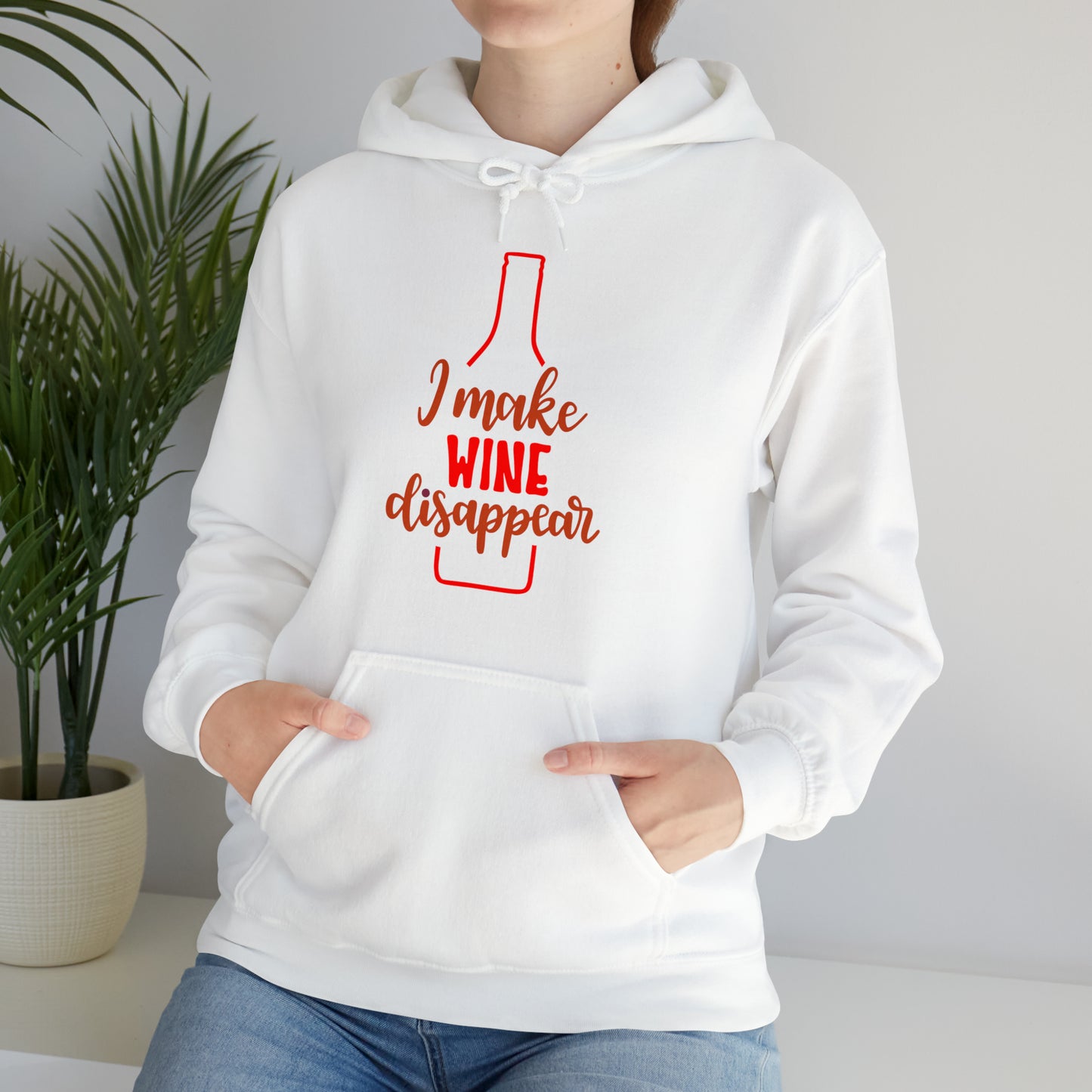 I_make_wine_disappear Hoodie