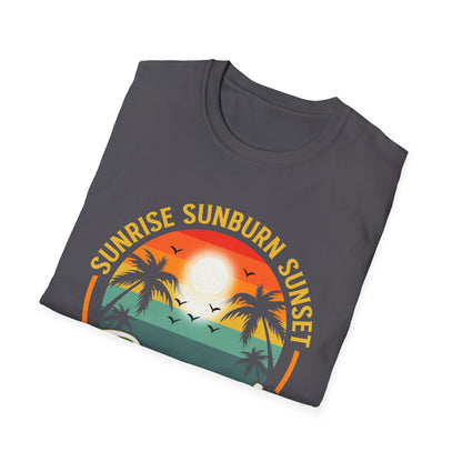 Sunrise sunburn sunset repeat vintage T-Shirt