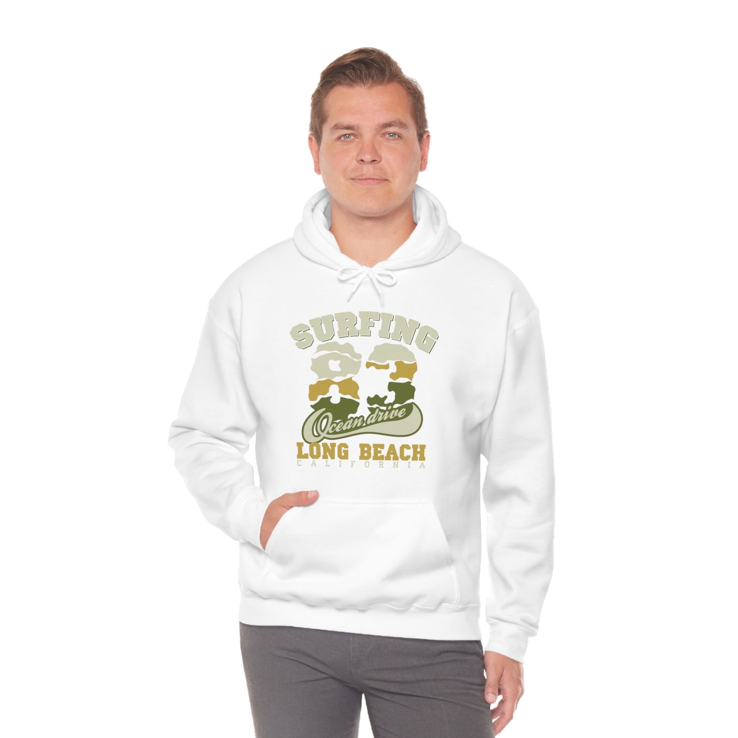 Long Beach Surfing Hoodie