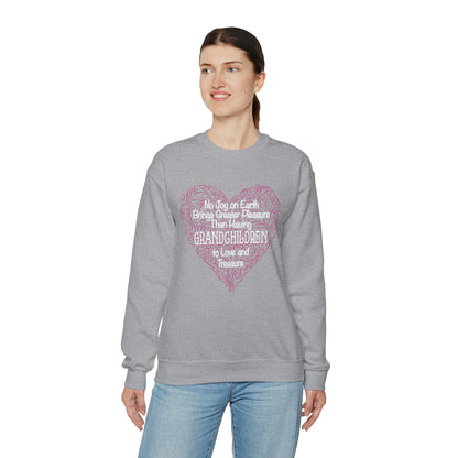 Grandchildren are a great pleasure Crewneck Sweatshirt