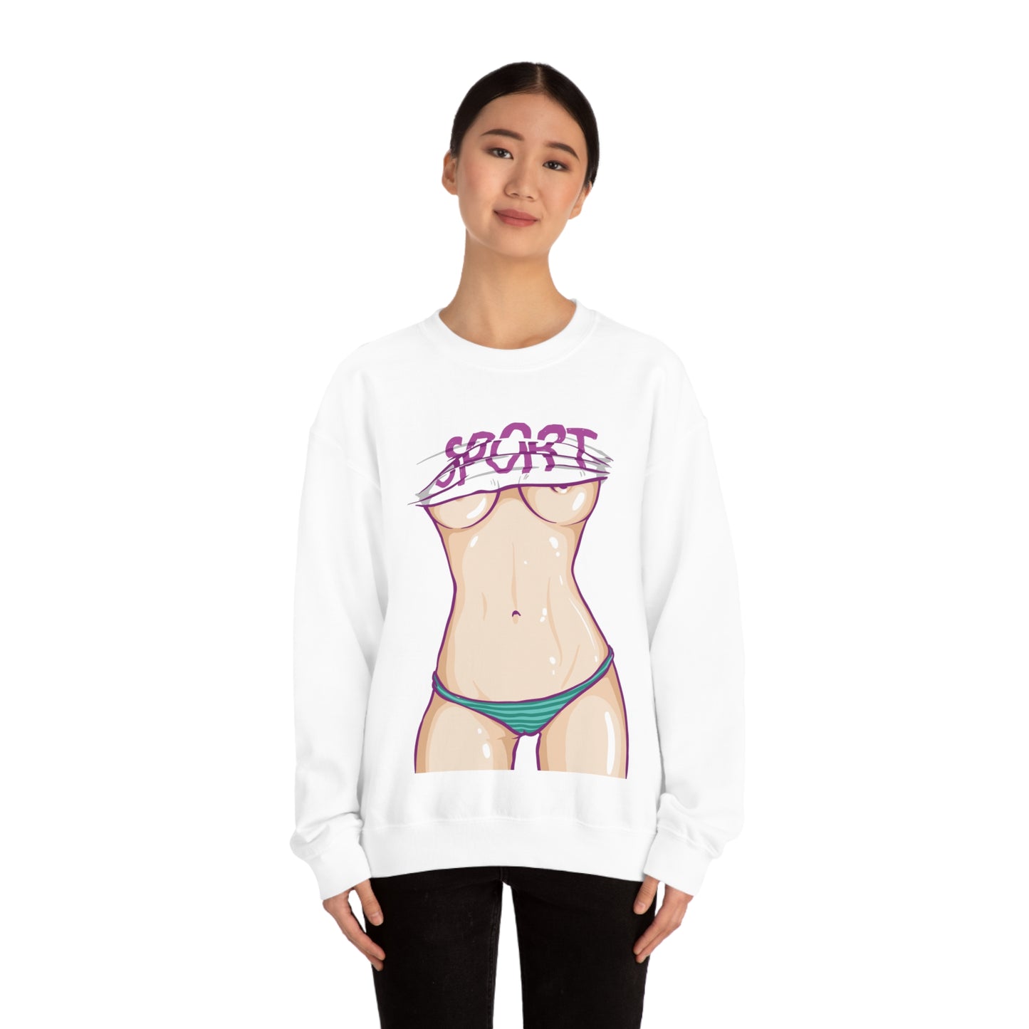 Summer Body Crewneck Sweatshirt