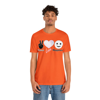 Peace-Love-Happiness T-Shirt