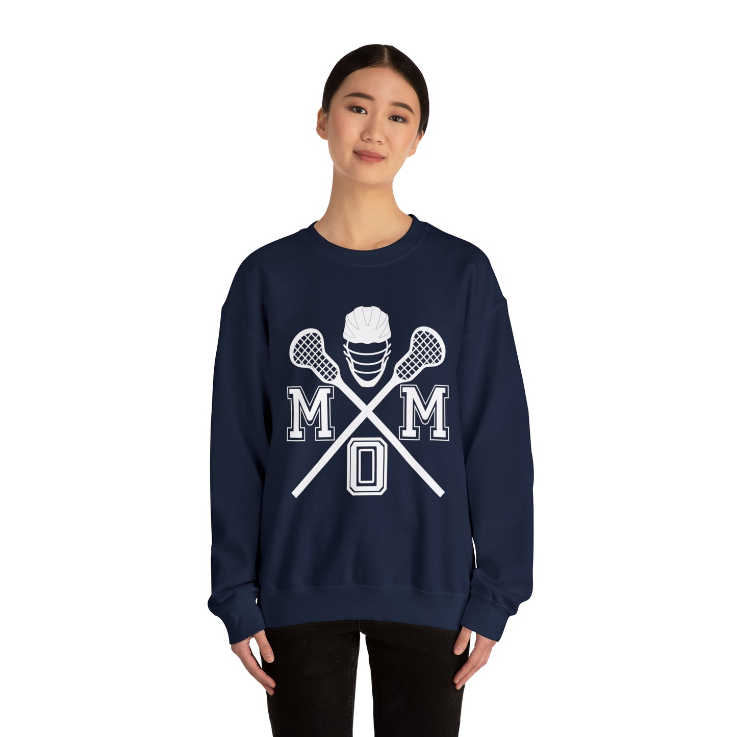 Lacrosse Mom Crewneck Sweatshirt