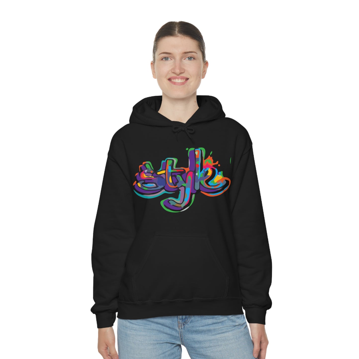 Graffiti style in colors Hoodie