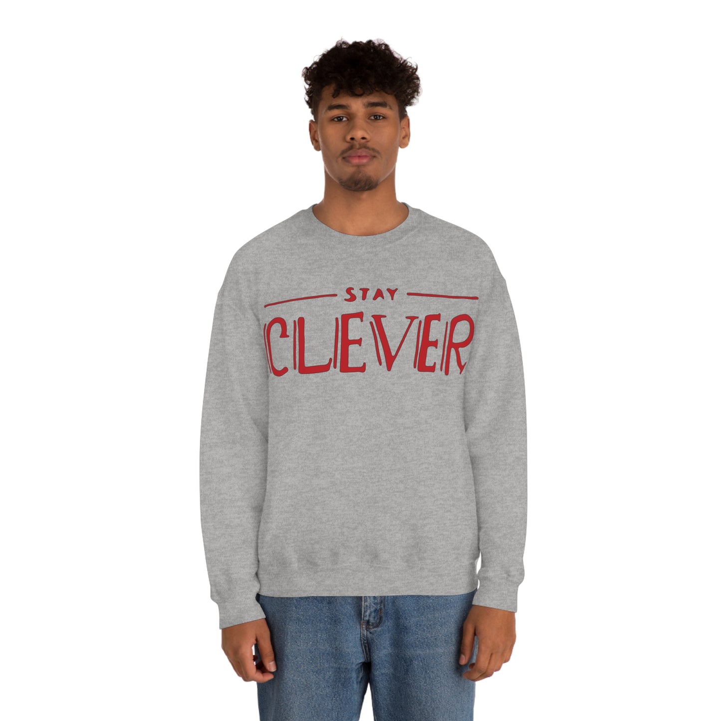 Stay Clever Crewneck Sweatshirt