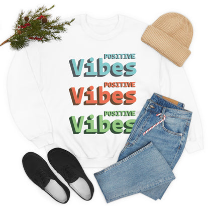 Positive Vibes Crewneck Sweatshirt